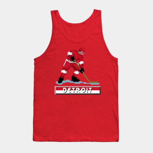 Detroit Hockey Tank Top by clarkehall